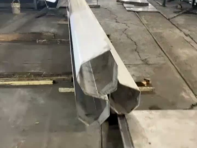 绍兴大型建筑不锈钢排水天沟